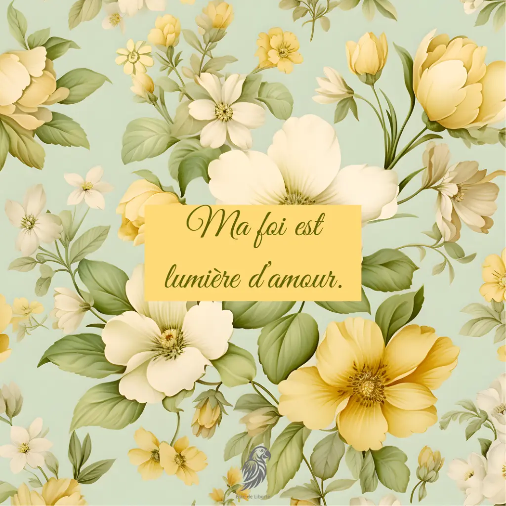 Mug personnalisé La Foi verso en FRANCAIS.webp