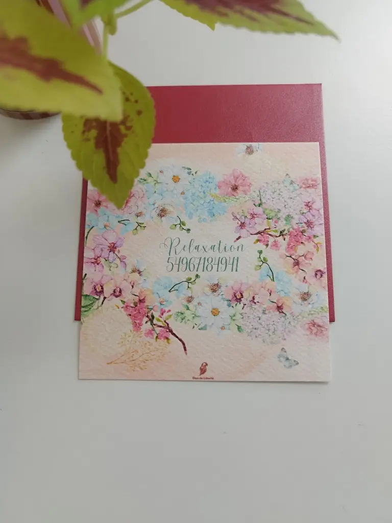 Carte Relaxation                             54967184941
