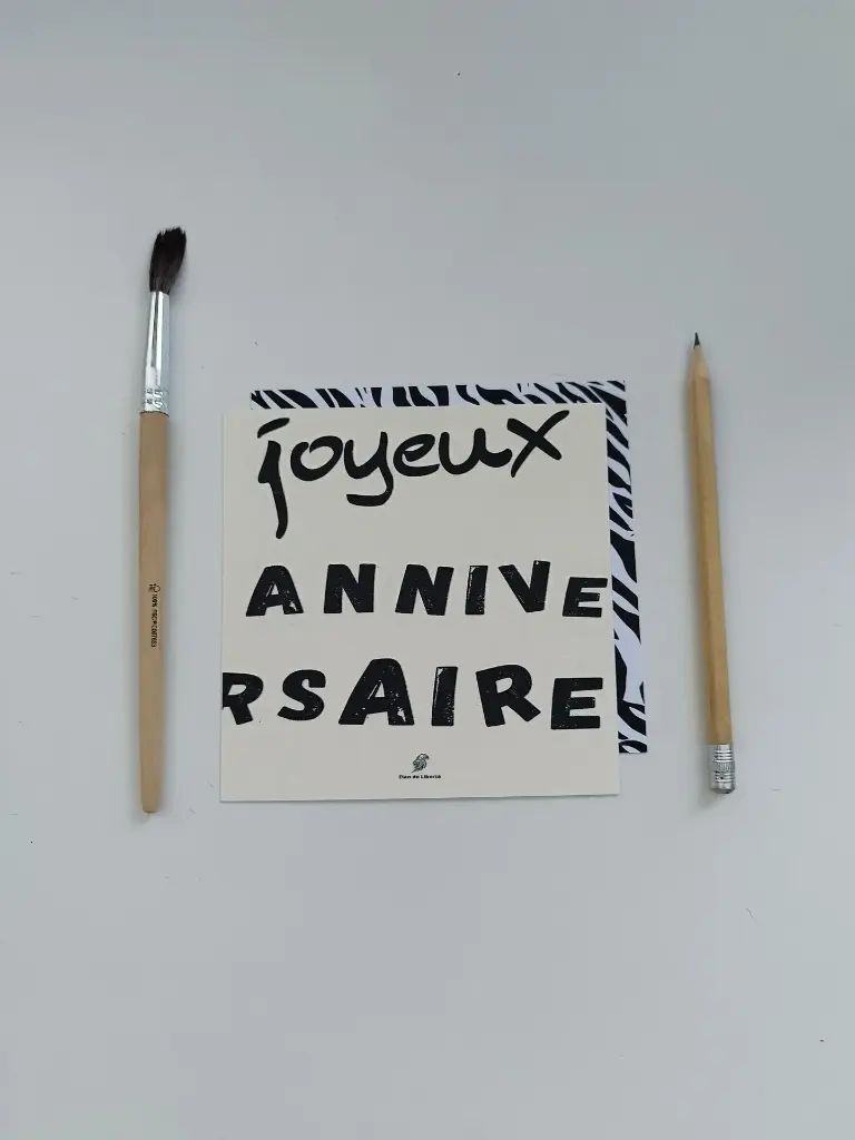 Carte Joyeux Anniversaire