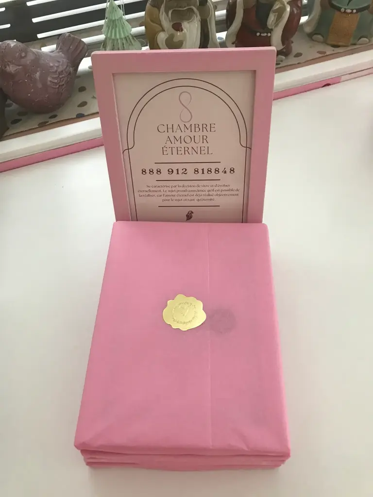 Cadre chambre Amour Éternel                      888 912 818848